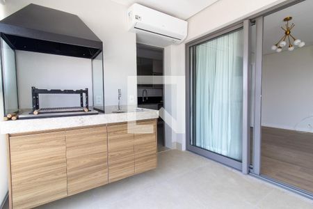 Varanda da Sala de apartamento para alugar com 3 quartos, 155m² em Jardim Belo Horizonte, Campinas