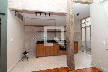 Cozinha de apartamento à venda com 1 quarto, 36m² em Santa Cecilia, São Paulo