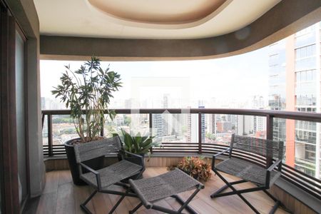 Varanda de apartamento para alugar com 1 quarto, 94m² em Itaim Bibi, São Paulo