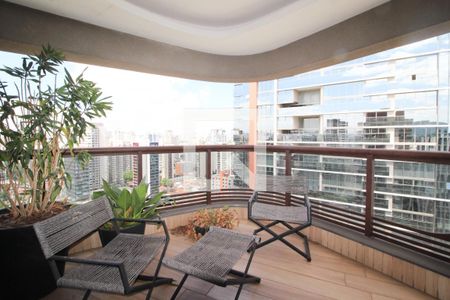 Varanda de apartamento para alugar com 1 quarto, 94m² em Itaim Bibi, São Paulo