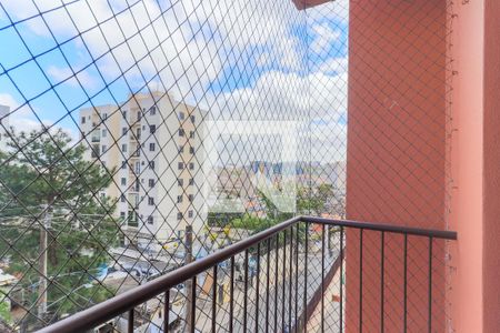 Varanda da Sala de apartamento à venda com 3 quartos, 65m² em Vila das Belezas, São Paulo