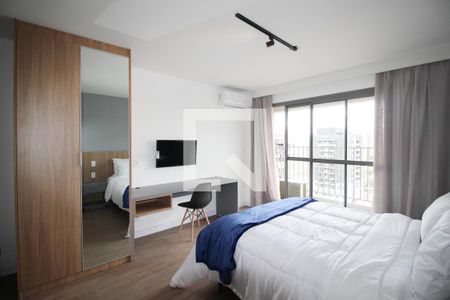 Studio de kitnet/studio para alugar com 1 quarto, 29m² em Indianópolis, São Paulo