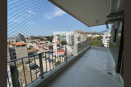 Varanda da Sala de apartamento à venda com 2 quartos, 121m² em Vila Valqueire, Rio de Janeiro