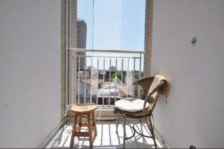 Sacada da Sala de apartamento à venda com 2 quartos, 56m² em Vila Mazzei, São Paulo