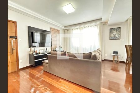 Sala de apartamento à venda com 3 quartos, 112m² em Nova Suíça, Belo Horizonte