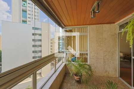 Sala de apartamento à venda com 4 quartos, 240m² em Santo Agostinho, Belo Horizonte