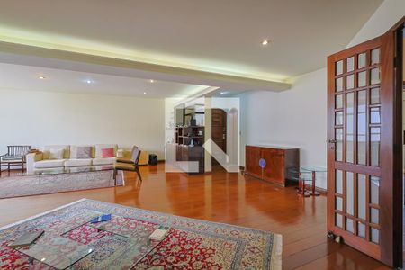 Sala de apartamento à venda com 4 quartos, 240m² em Santo Agostinho, Belo Horizonte