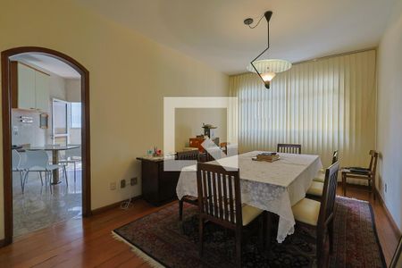 Sala de Jantar de apartamento à venda com 4 quartos, 240m² em Santo Agostinho, Belo Horizonte