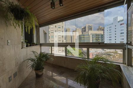 Sala de apartamento à venda com 4 quartos, 240m² em Santo Agostinho, Belo Horizonte