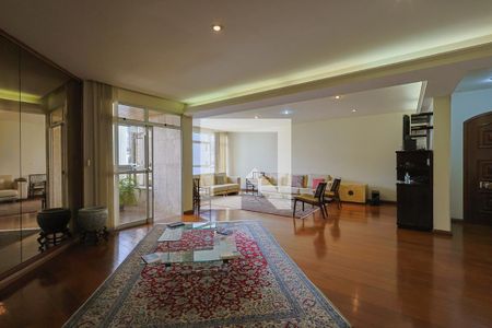 Sala de apartamento à venda com 4 quartos, 240m² em Santo Agostinho, Belo Horizonte