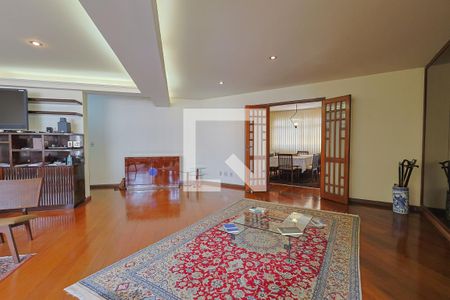 Sala de apartamento à venda com 4 quartos, 240m² em Santo Agostinho, Belo Horizonte