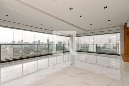 Sala de apartamento à venda com 3 quartos, 168m² em Vila Cordeiro, São Paulo