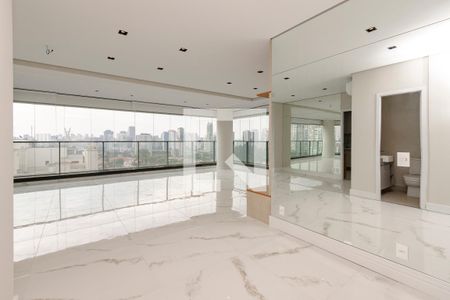 Sala de apartamento à venda com 3 quartos, 168m² em Vila Cordeiro, São Paulo