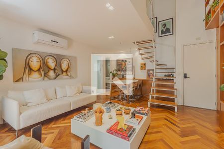 Sala de apartamento à venda com 2 quartos, 73m² em Pinheiros, São Paulo