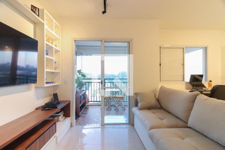 Sala de apartamento à venda com 1 quarto, 55m² em Vila Gomes, São Paulo