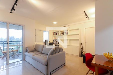 Sala de apartamento à venda com 1 quarto, 55m² em Vila Gomes, São Paulo