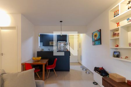 Sala de apartamento à venda com 1 quarto, 55m² em Vila Gomes, São Paulo