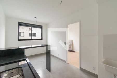 Sala de apartamento à venda com 1 quarto, 28m² em Jardim Oriental, São Paulo
