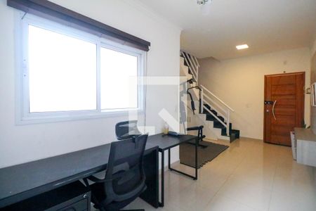 Sala de apartamento para alugar com 2 quartos, 104m² em Santa Maria, Santo André