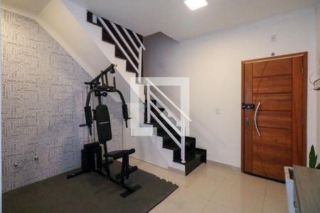Sala de apartamento para alugar com 2 quartos, 104m² em Santa Maria, Santo André