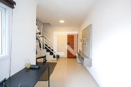 Sala de apartamento para alugar com 2 quartos, 104m² em Santa Maria, Santo André