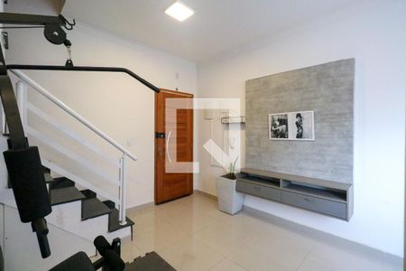 Sala de apartamento para alugar com 2 quartos, 104m² em Santa Maria, Santo André