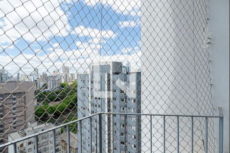 Varanda da Sala de apartamento à venda com 1 quarto, 38m² em Bela Vista, São Paulo