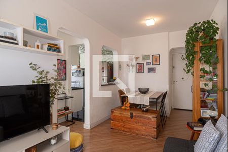 Sala de apartamento à venda com 1 quarto, 38m² em Bela Vista, São Paulo