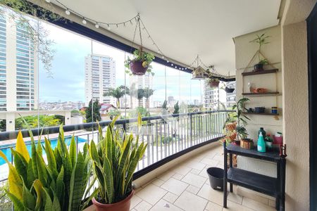 Varanda da Sala de apartamento à venda com 3 quartos, 107m² em Jardim Avelino, São Paulo