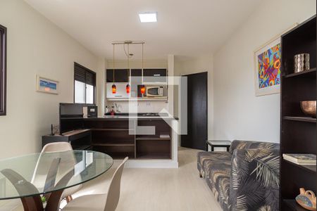 Sala de apartamento à venda com 1 quarto, 35m² em Bela Vista, São Paulo