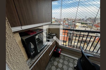 Varanda da Sala de apartamento à venda com 2 quartos, 57m² em Vila Dom Pedro Ii, São Paulo
