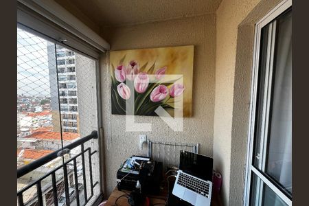 Varanda da Sala de apartamento à venda com 2 quartos, 57m² em Vila Dom Pedro Ii, São Paulo