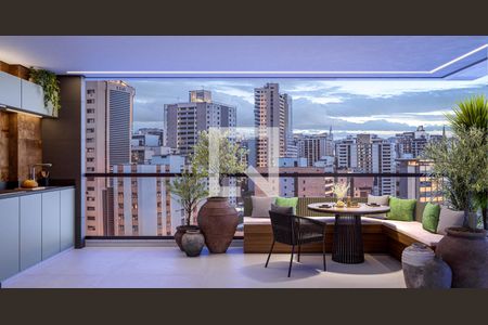 Apartamento à venda com 3 quartos, 193m² em Funcionários, Belo Horizonte
