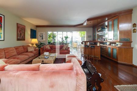 Sala de apartamento à venda com 4 quartos, 331m² em Campo Belo, São Paulo