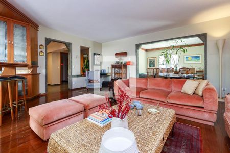 Sala de apartamento à venda com 4 quartos, 331m² em Campo Belo, São Paulo