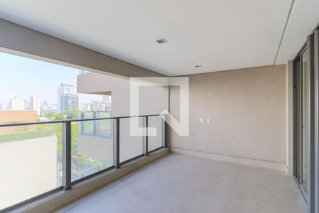 Varanda da Sala de apartamento à venda com 3 quartos, 232m² em Brooklin, São Paulo
