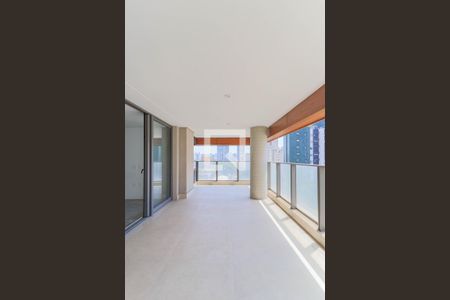Varanda da Sala de apartamento à venda com 3 quartos, 232m² em Brooklin, São Paulo