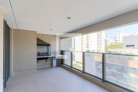 Varanda da Sala de apartamento à venda com 3 quartos, 232m² em Brooklin, São Paulo