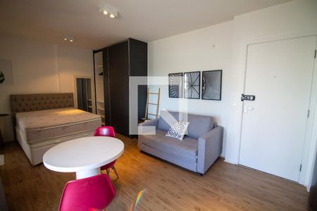 Sala / Quarto - Studio de kitnet/studio à venda com 1 quarto, 35m² em Campo Belo, São Paulo