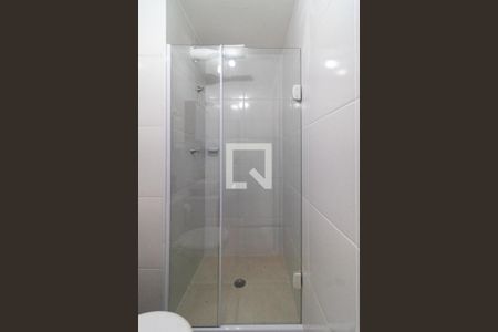 Banheiro da Suíte de apartamento à venda com 1 quarto, 26m² em Água Branca, São Paulo