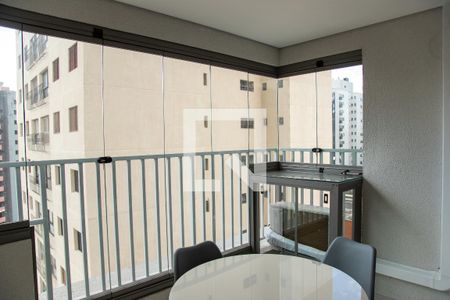 Varanda de apartamento para alugar com 2 quartos, 60m² em Brooklin, São Paulo