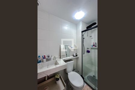 Banheiro da Suíte de apartamento para alugar com 1 quarto, 27m² em Brás, São Paulo