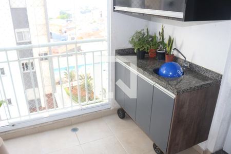 Varanda de apartamento à venda com 3 quartos, 65m² em Santa Maria, São Caetano do Sul