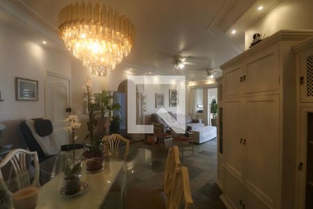 Sala de apartamento para alugar com 4 quartos, 180m² em Balneario Guarujá, Guarujá