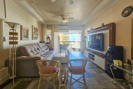 Sala de apartamento para alugar com 4 quartos, 180m² em Balneario Guarujá, Guarujá