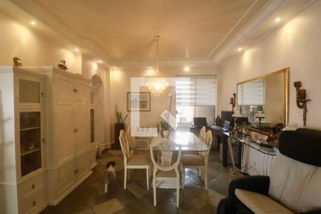 Sala de apartamento para alugar com 4 quartos, 180m² em Balneario Guarujá, Guarujá