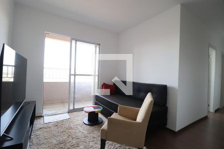 Sala de apartamento para alugar com 2 quartos, 50m² em Jardim Espanha, Uberlândia