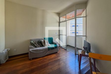 Sala de apartamento à venda com 2 quartos, 80m² em Santo Antônio, Belo Horizonte