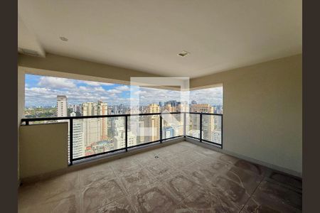 Varanda de apartamento à venda com 2 quartos, 77m² em Campo Belo, São Paulo