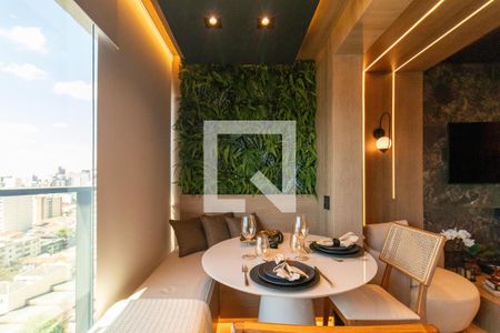 Varanda de kitnet/studio à venda com 1 quarto, 27m² em Pompeia, São Paulo